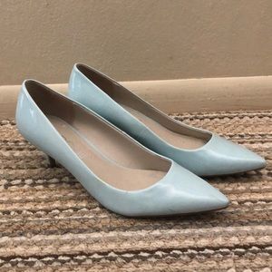 ALDO baby blue kitten heels
